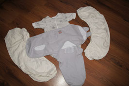*N10 Jearsey Schlafsack Zöllner 56 Set inkl 2 Laken und einem Pucktuch