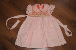 *MD75 feines Kleid orange Töne 80