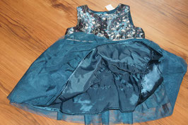 *MC17 Petrolkleid H&M  74