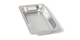 Gastronorm Edelstahlbehälter Modell 1/3 044 gelocht / 84020118