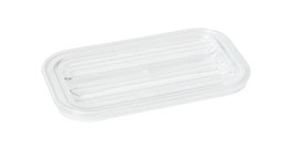 Polycarbonat-Flachdeckel K 141 transparent / 84200108