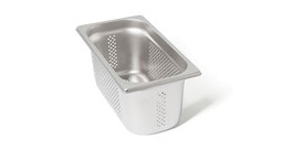 Gastronorm Edelstahlbehälter Modell 1/3 154 gelocht / 84020115