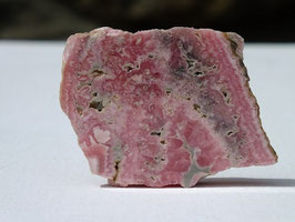 Rhodochrosite - une face polie