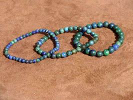 Bracelets en azurite-malachite