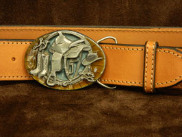 Ceinture 40 mm et boucle western