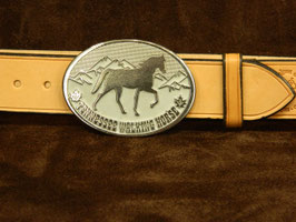 Ceinture 40 mm et solide boucle laiton