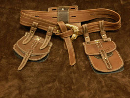 Ceinture multi-poche à nouer