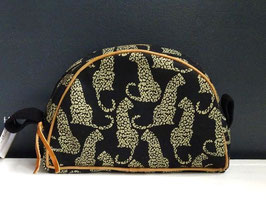 MONGOOSE Misi Bag handcrafted "Leopard Natural/Black"