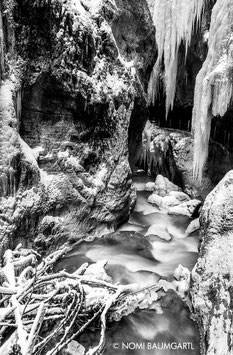Partnachklamm im Winter III, Zugspitze Region 2018