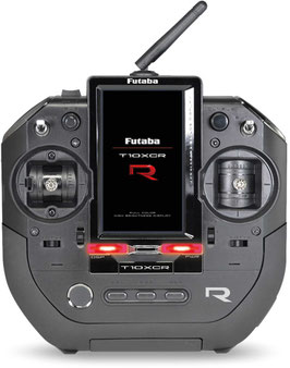 Radio FUTABA T10XCR 2,4 GHz + R404SBS avec batterie