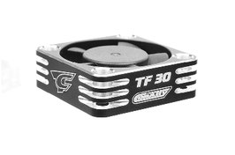 Ventilateur Alu Ultra High Speed 30mm - Argent/Noir