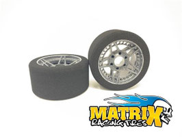 Pneus Matrix carbone 50° AV - Tournés 66 mm