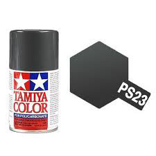 Peinture aérosol lexan Tamiya gris métallisé 100 ml PS23