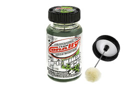 Traitement pneus - Vert - Asphalte / Pneus caoutchouc