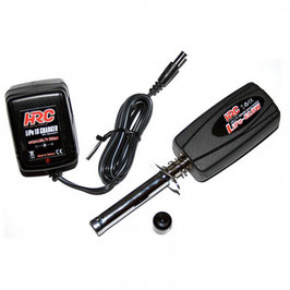 Chauffe bougie accu lipo avec témoin  et chargeur