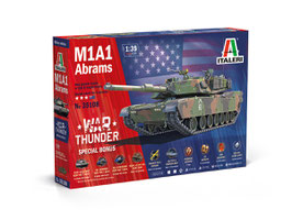 Maquette Italeri char ABRAMS M1A1 WT1 1/35