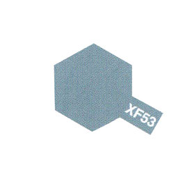 Pot de peinture acrylique Tamiya gris neutre mat XF-53 10ml