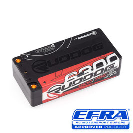 Accus RUDDOG Racing 6300mAh 150C/75C 7.6V Shorty LiPo-HV Battery