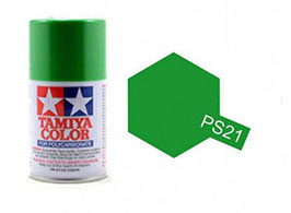 Peinture aérosol lexan Tamiya vert pré 100 ml PS21