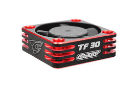 Ventilateur Alu Ultra High Speed 30mm - Rouge/Noir