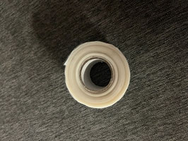 Rouleau de bande silicone auto-adhésif blanc