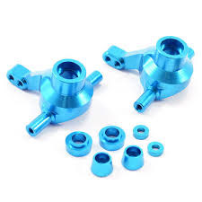 Fusées alu bleu et entretoises FASTRAX pour Tamiya TT02