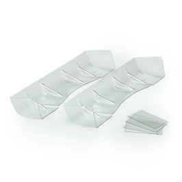 Aileron lexan Xtrem 1/10 GP ( x2) fort et faible appuis