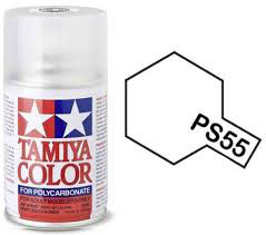 Peinture aérosol lexan Tamiya vernis mat 100 ml PS55