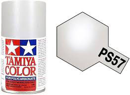 Peinture aérosol lexan Tamiya blanc nacré 100 ml PS57
