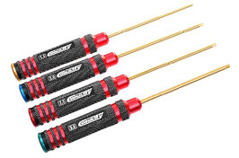 Set Tournevis Allen Corally Hard Coated (4pcs)