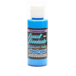 Peinture aérographe Fastrax bleu fluo