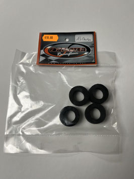 Pneus mousse largeur 13 mm 28 shores (x4)