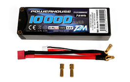 Accu LiPo 2S HV 7.6V 10000mAH 120C