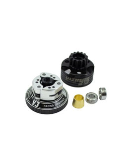 Embrayage Compak Alu V3 -Ressorts 1mm + Cloche - ULTIMATE -UR0633-B10