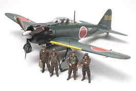 Maquette Tamiya A6M5/5a Zero Model 52 1/48