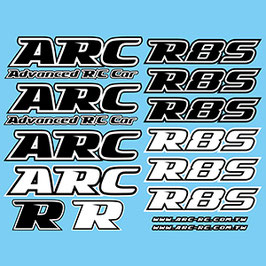 Planche autocollants R8S