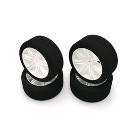 Train de 4 pneus 1/10 nitro HOT RACE scellés FFVRC CF 2026