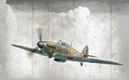 Maquette Italeri Hawker Hurricane MK1 ACES 1/48