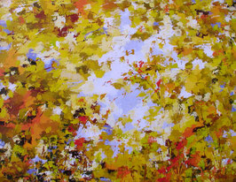 "Le bonheur est dans la nature"  16x20 pouces