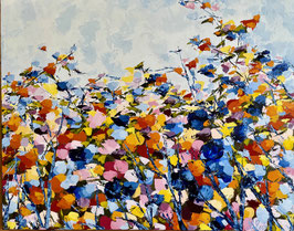 Oeuvre originale signée LaRoche                Titre: Merveilleuse harmonie                         Grandeur: 24x30 pouces