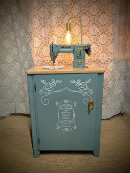 Meuble de rangement couture illuminé