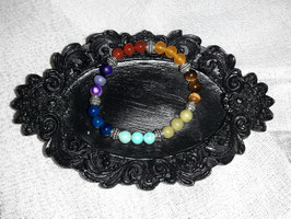 Chakra Armband mit Halbedelsteinen