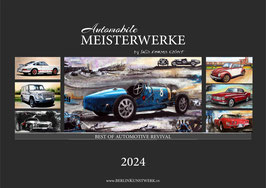 NEU & LIMITIERT AUF 400 Stück: Kalender 2024 "Best of Automotive Revival"  40x30 cm (A3)