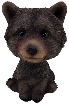 Wackelkopf - Bär braun