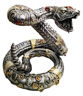 Steampunk - Schlange