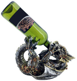 Steampunk - Drachen Flaschenhalter