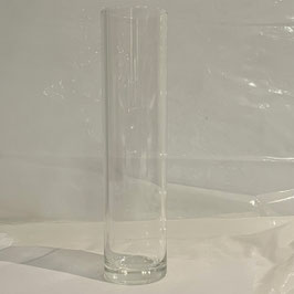 Zylinder klar ohne Boden Höhe ca. 260 mm  Außen Durchmesser 44 mm Borosilikat Glas Kanten geglättet Wandstärke 2 mm