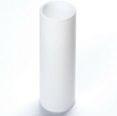 Zylinder matt ohne Boden Höhe ca. 100 mm  Außen Durchmesser 30 mm Borosilikat Glas Kanten geglättet