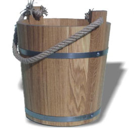 Holzeimer Eiche