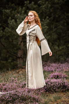 Mittelalterkleid Angie, natur